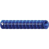 Shields Marine Corrugated Blue Series 262 Silicone Water Exhaust 12-1/2' Hose - 16-262-0344 - 88-2620344F1